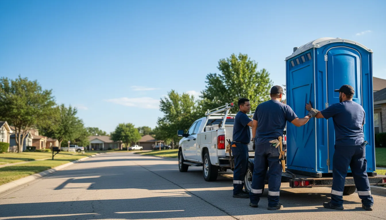 Portable Toilet Rental in Gotebo, OK near me